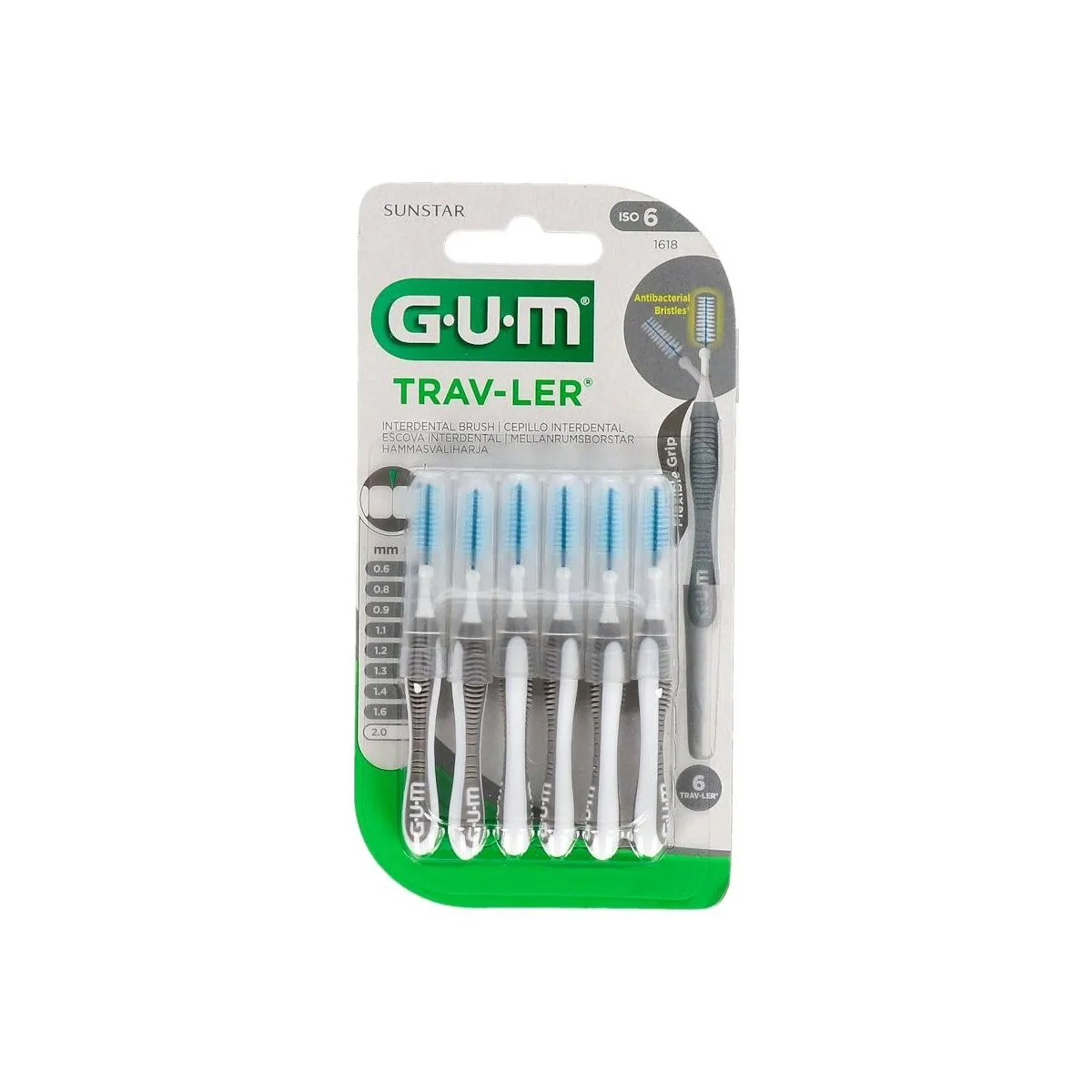 cepillo-interdental-gum-trav-ler-1618-20mm-gris-6-u-1