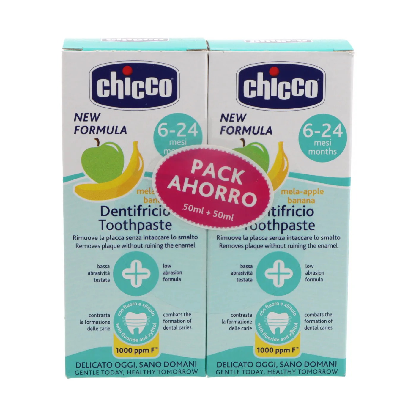 chicco-pasta-dental-manzana-y-banana-con-fluor-6-24-meses-2x50-ml-promo-1