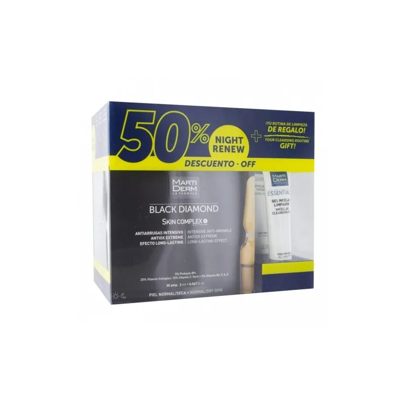 pack-martiderm-pack-black-diamond-skin-complex-antiarrugas-30-ampollas-de-2-ml-night-renew-essentials-10amp-x-2ml-1-1